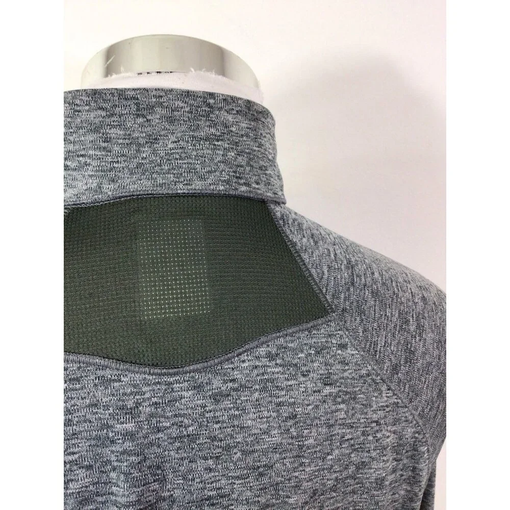 The North Face Gray Tech Flashdry 1/2 Zip Pullover Mens XL - Picture 2 of 9